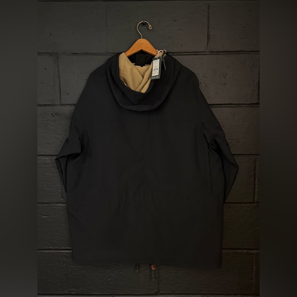 Alpine Design Sport Jacket Mens L Black Hood Rain Wind Water Resistant MSRP$128 - Picture 3 of 11